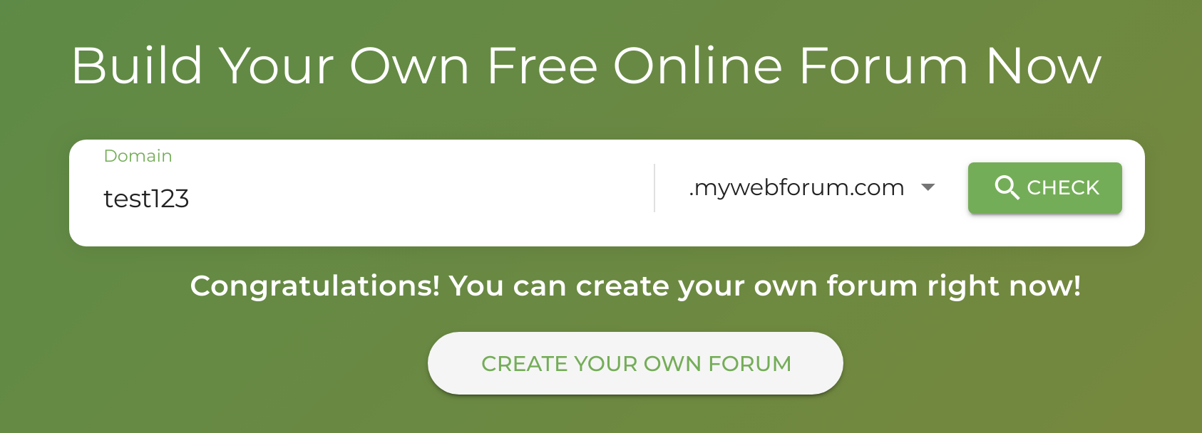 forum maker free