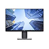 Dell P2419H 24 Inch LED-Backlit, Anti-Glare, 3H Hard Coating IPS Monitor - (8 ms Response, FHD 1920 x 1080 at 60Hz, 1000:1 Contrast, with ComfortView DisplayPort, VGA, HDMI and USB), Black